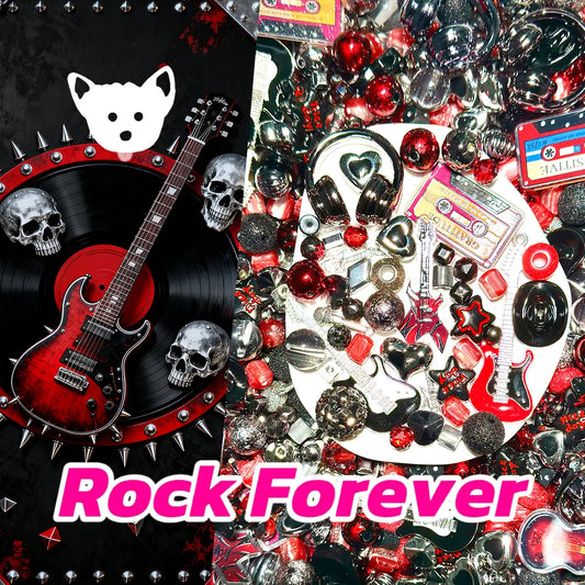 【New Arrival+1 Scoop】【Master】Rock Forever for Key/Phone Chain/Bracelet/Necklace/Pen - Open in live