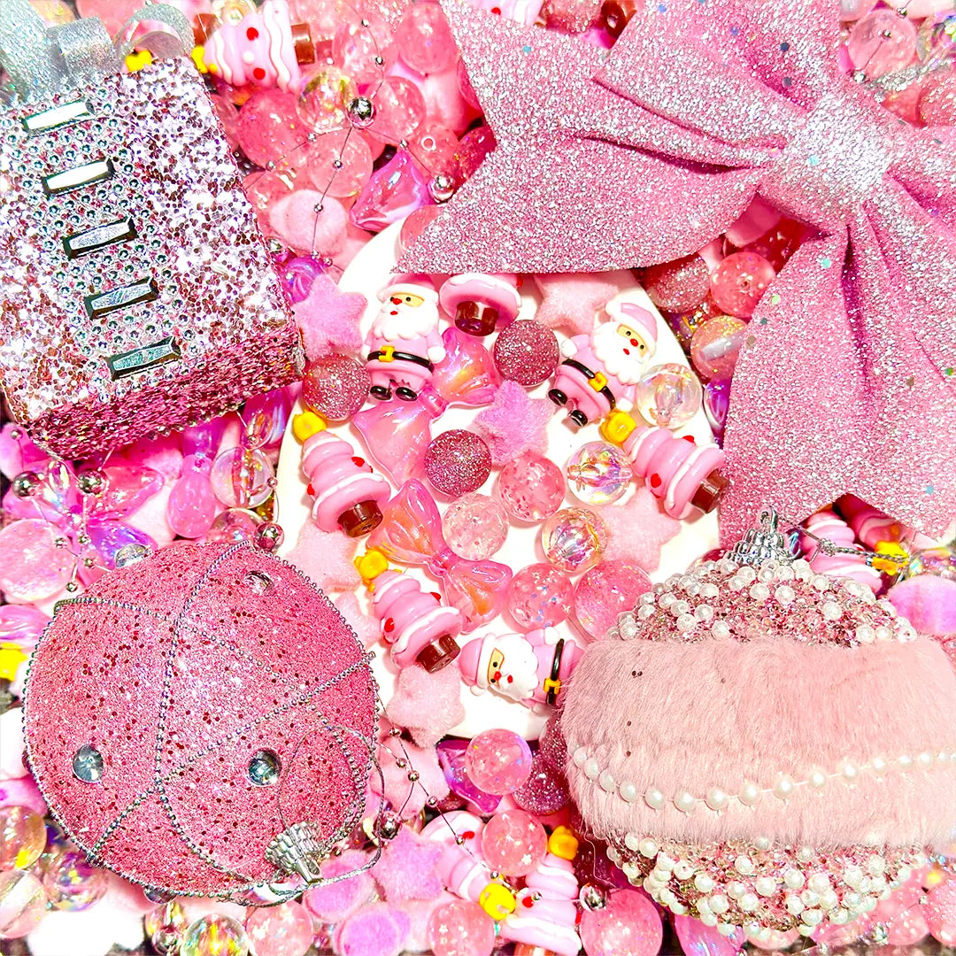 Pinky Xmas for Car Hanging/Key/Phone Chain/Bracelet/Necklace/Pen- Open in live