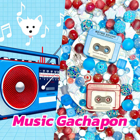 Music Gachapon for Beadable Pen\Keychain\Bracelet - Open in live
