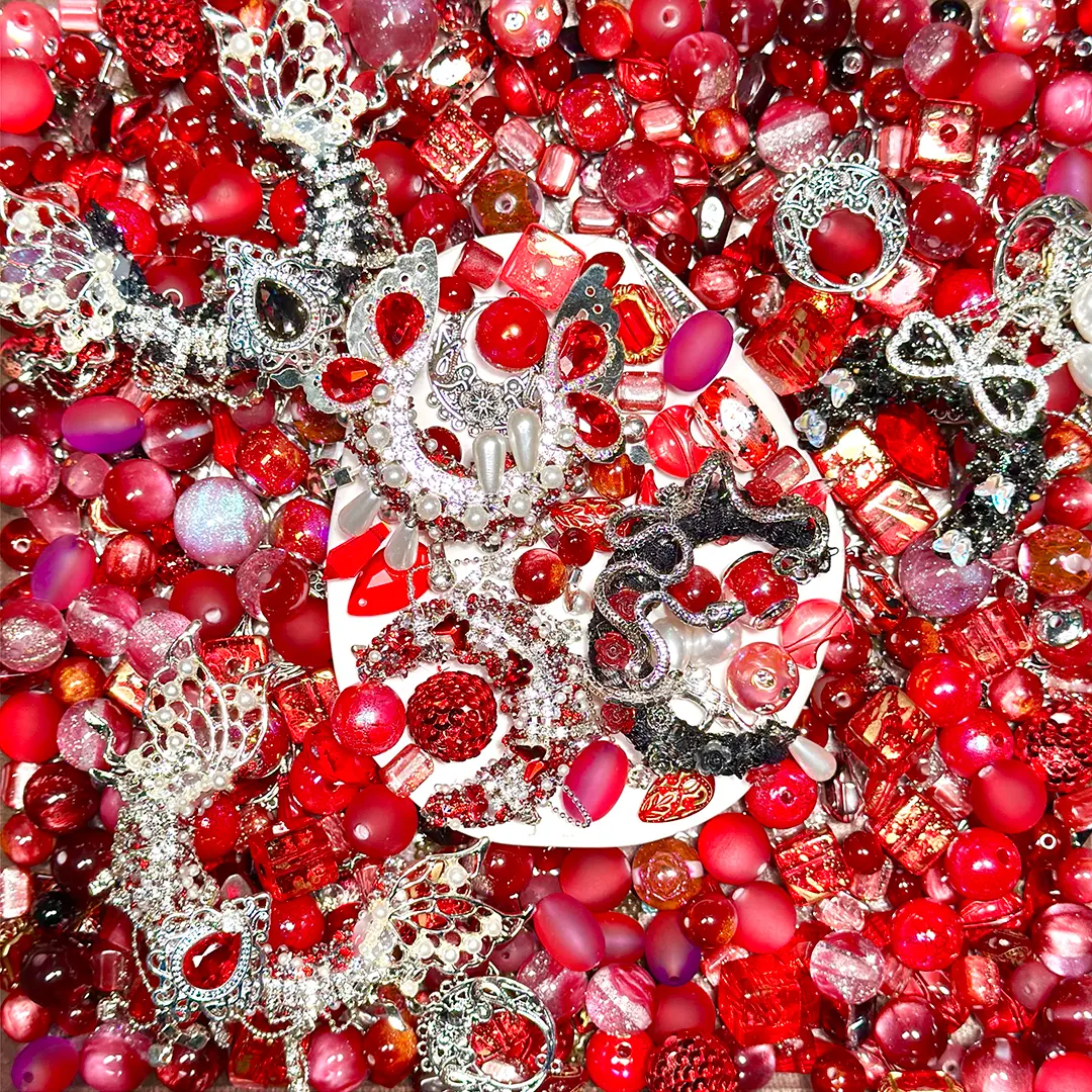 【New Arrival+1 Scoop】【Master】Scarlet Moon for Bracelet/Keychain/Pen - Open in live