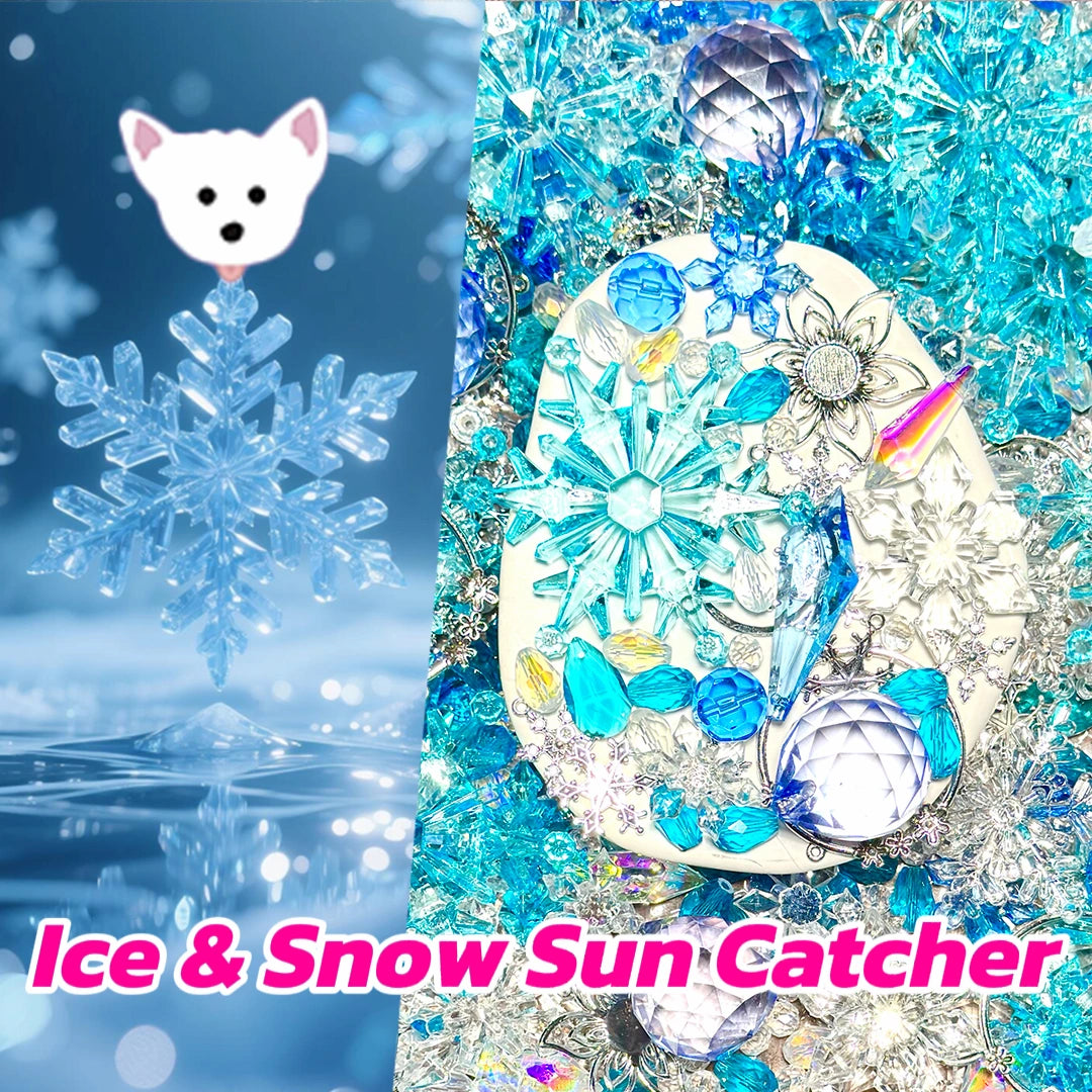 【New Arrival +1 Scoop】Ice & Snow Sun Catcher - Open in live