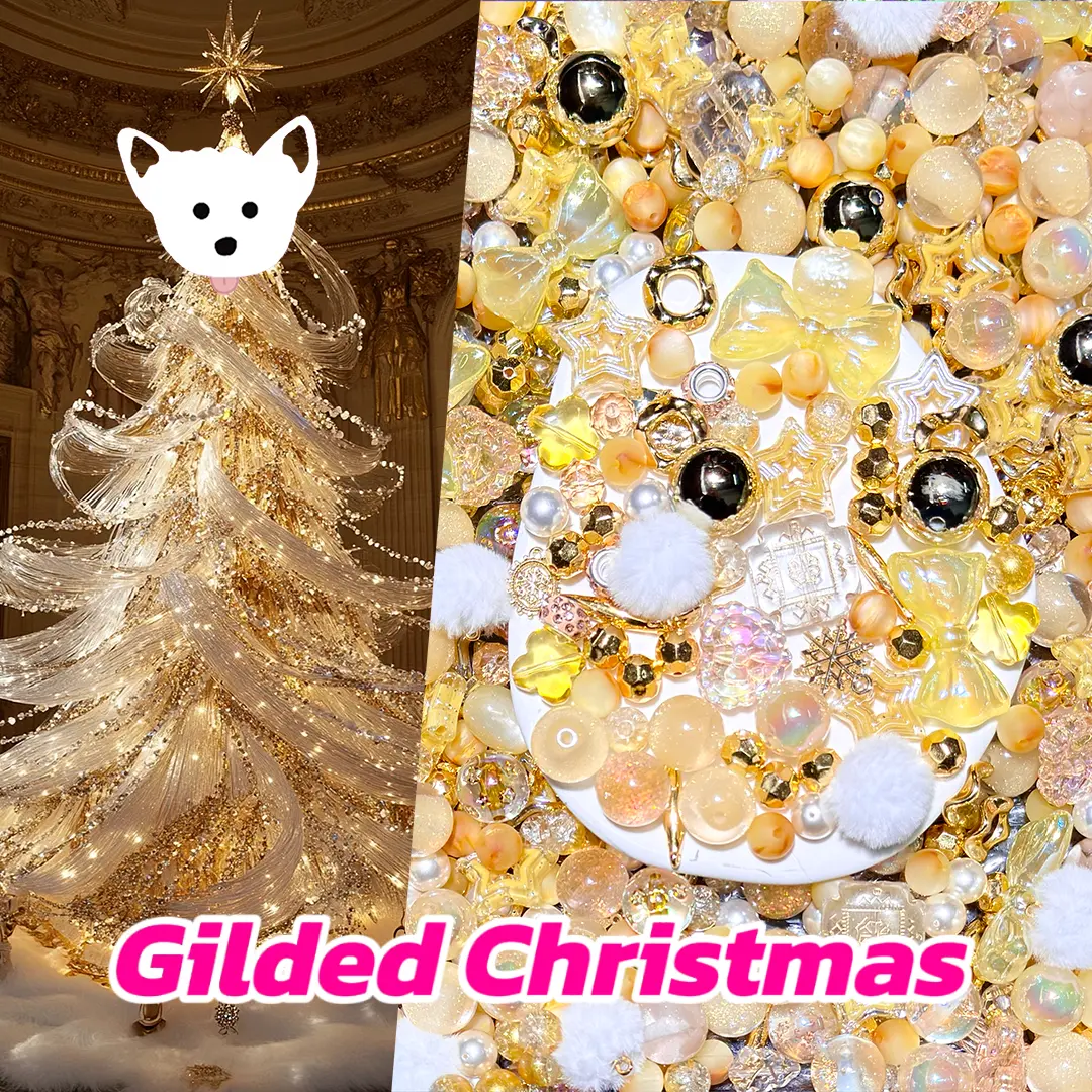 【New Arrival +1 Scoop】【Master】 Gilded Christmas for Bracelet/Phone Chain/Hanging/Pen- Open in live