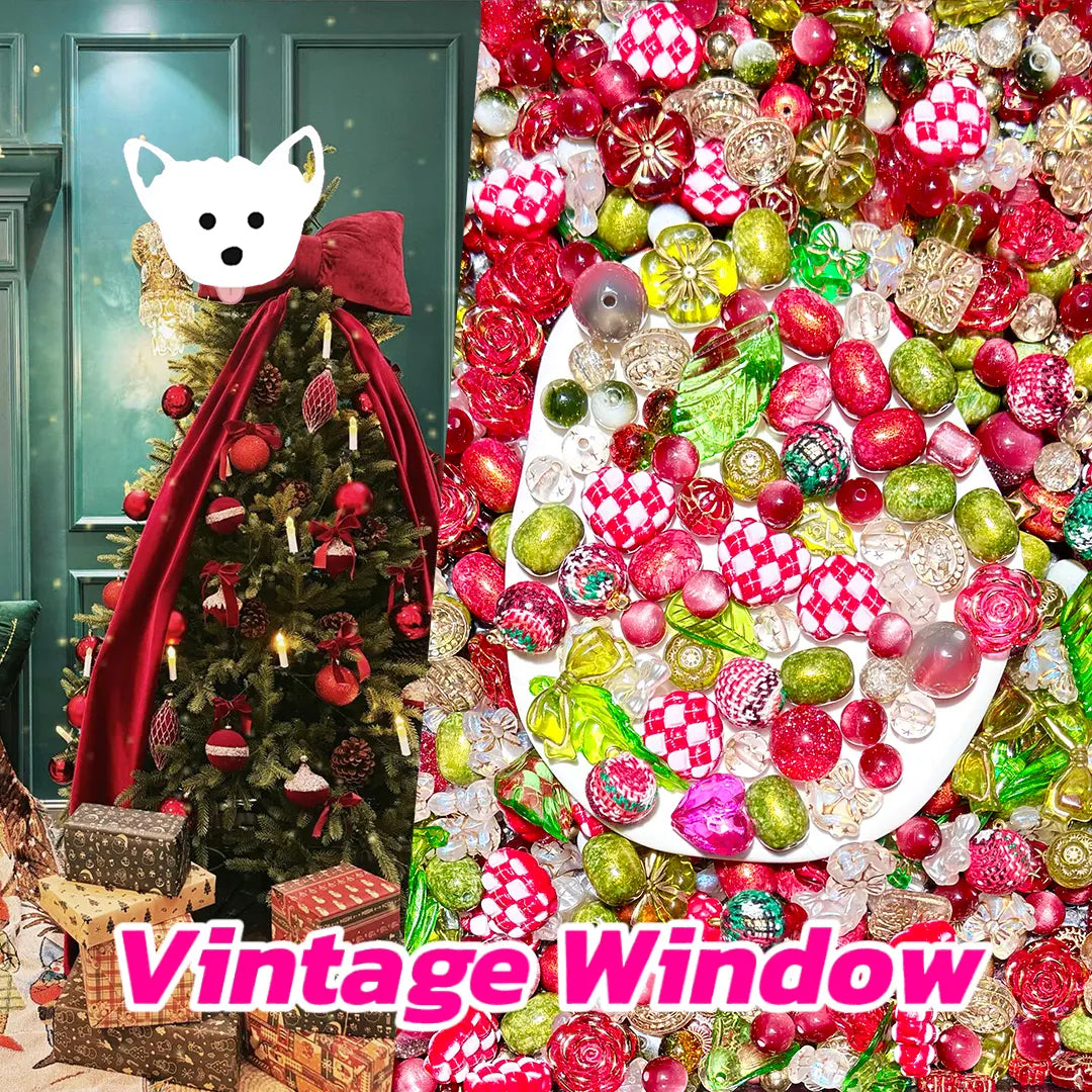 【New Arrival +1 Scoop】Vintage Window for Bracelet/Phone Chain/Pen- Open in live