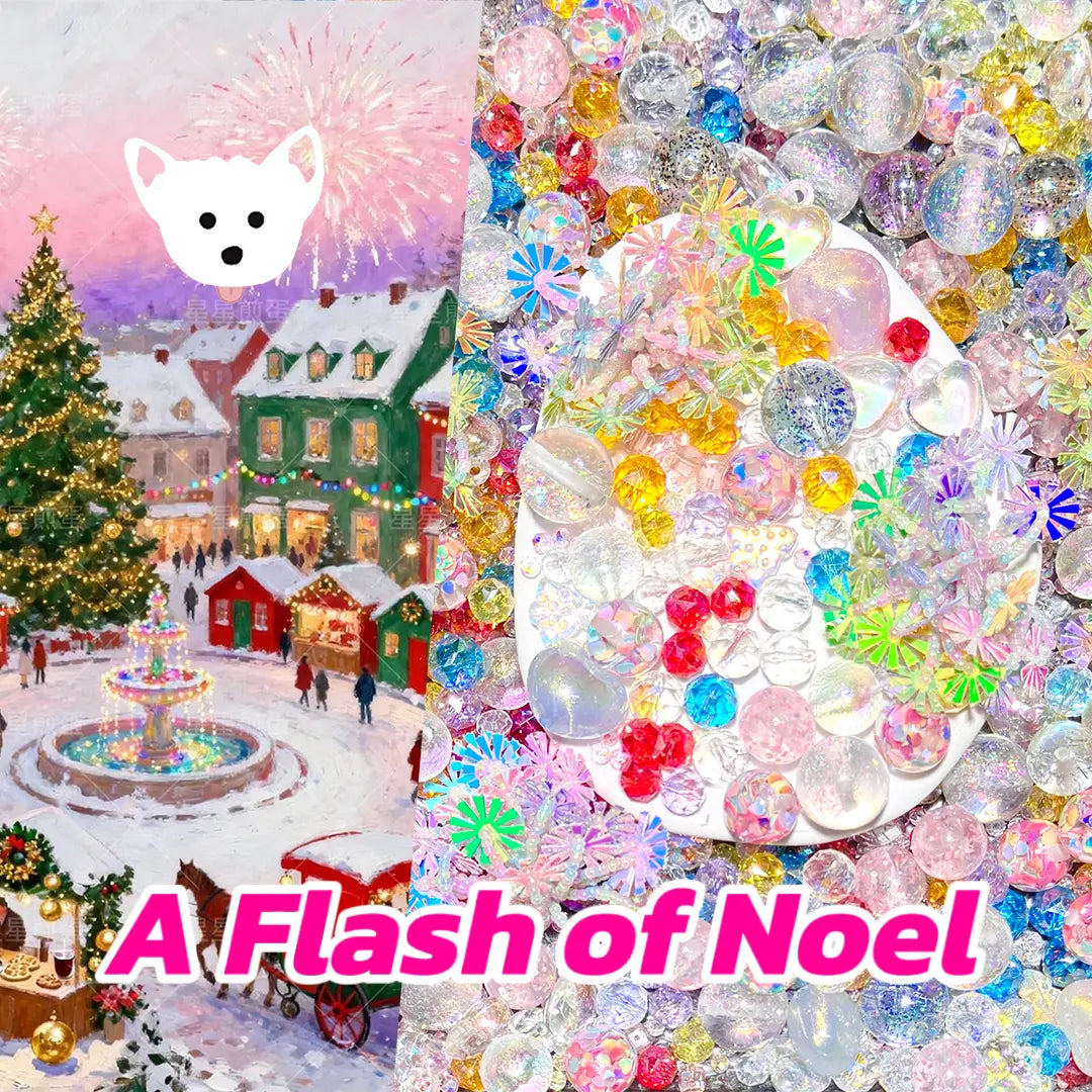 【New Arrival +1 Scoop】A Flash of Noel for Bracelet/Phone Chain/Pen- Open in live