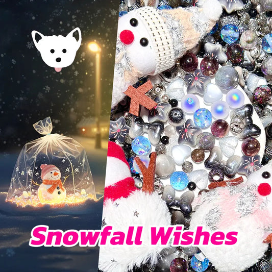 Snowfall Wishes for Bracelet/Phone Chain/Pen- Open in live