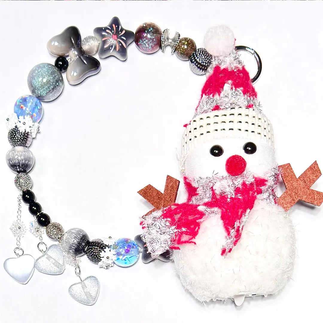 【New Arrival +1 Scoop】Snowfall Wishes for Bracelet/Phone Chain/Pen- Open in live