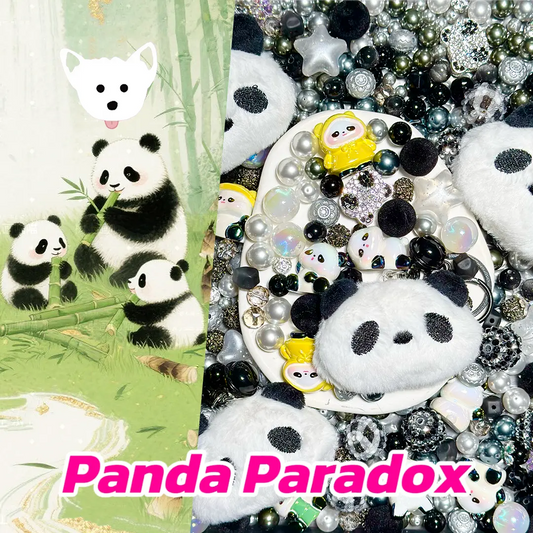 Panda Paradox for Key/Phone Chain/Bracelet/Pen- Open in live