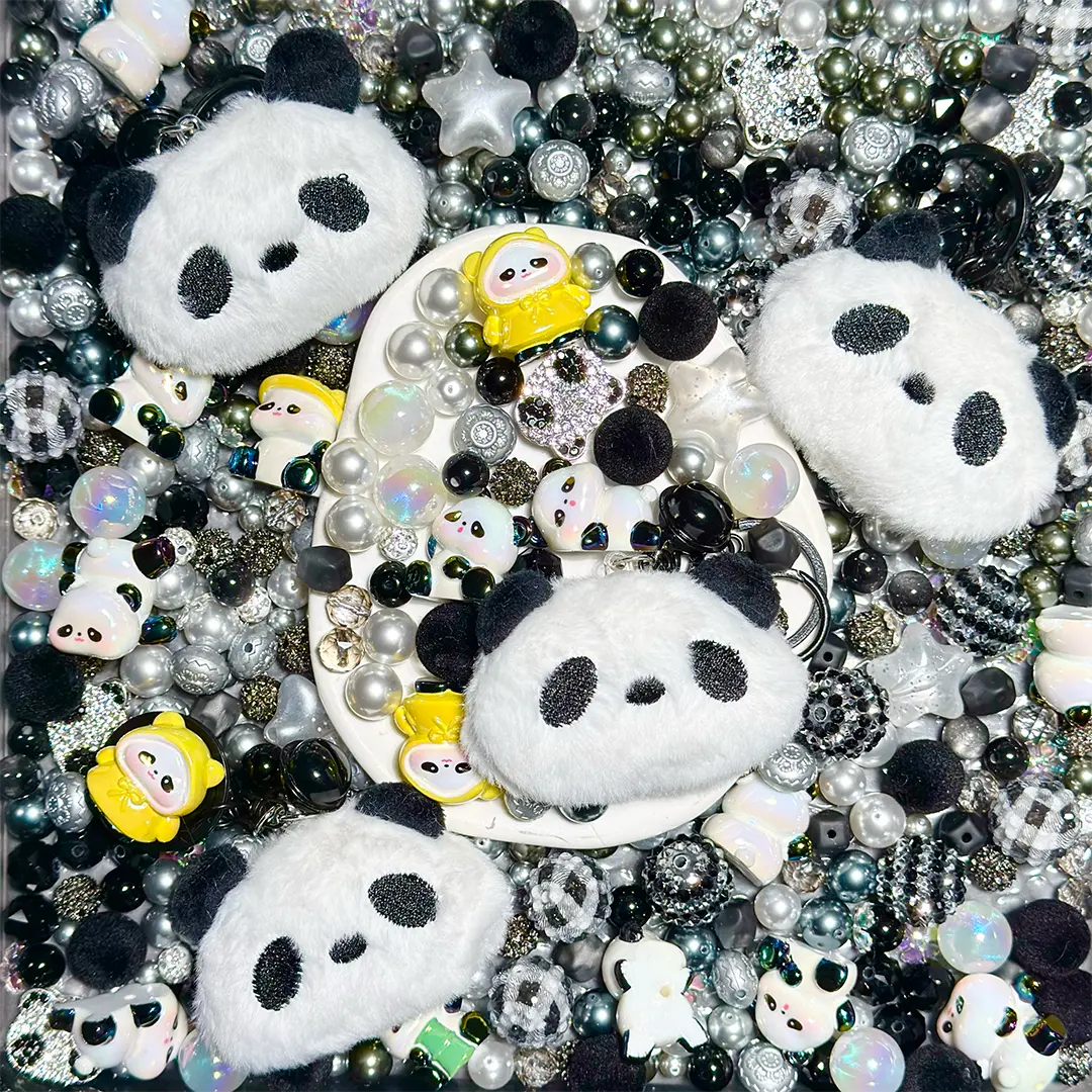 Panda Paradox for Key/Phone Chain/Bracelet/Pen- Open in live