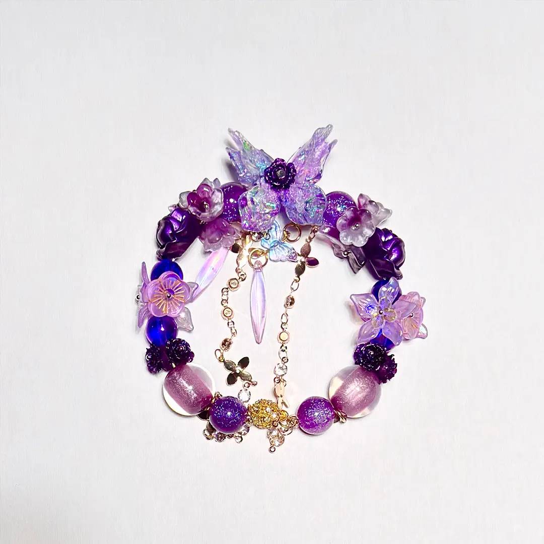 Papilio Silhouette for Key/Phone Chain/Bracelet/Pen- Open in live