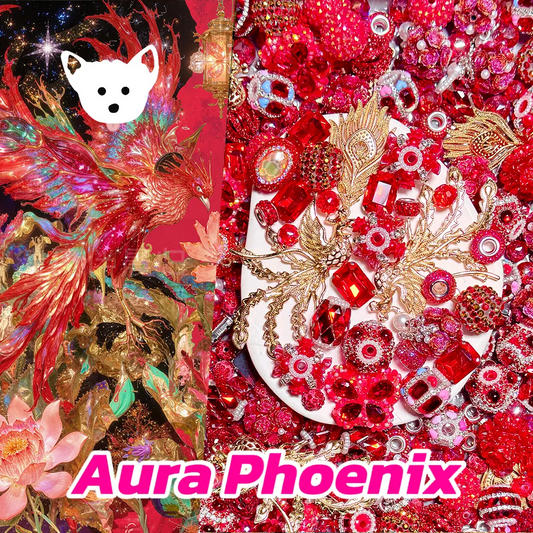 【New Arrival ：Half Bogo】Aura Phoenix for Key/Phone Chain/Bracelet/Pen- Open in live