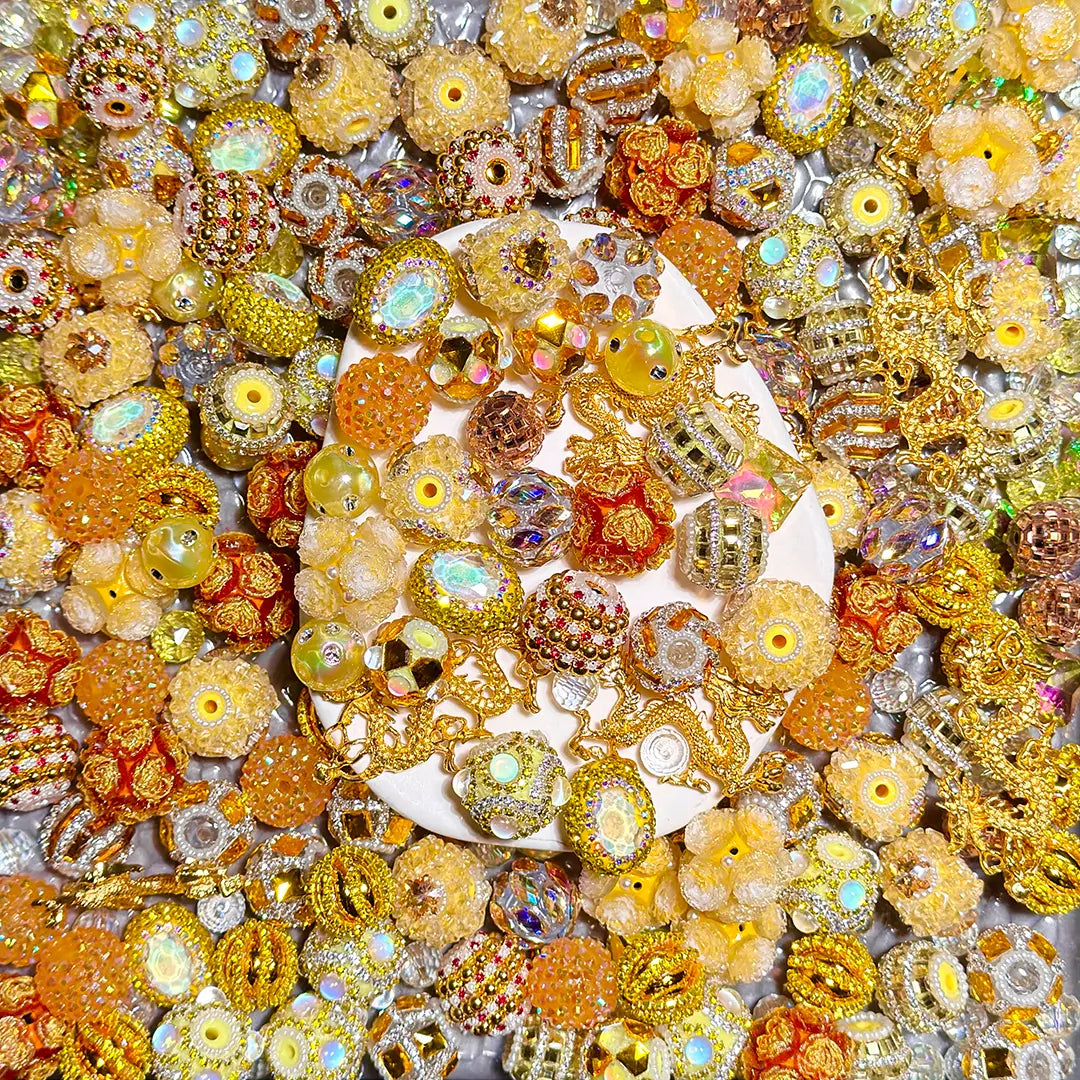 Gold-Filled Loong for Key/Phone Chain/Bracelet/Pen- Open in live