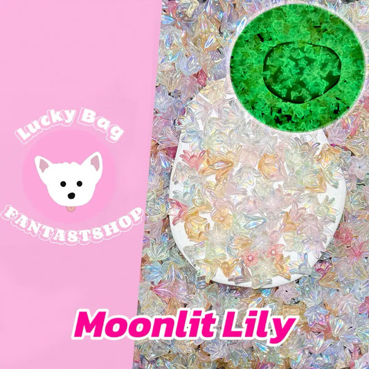 Moonlit Lily for Key/Phone Chain/Bracelet- Open in live