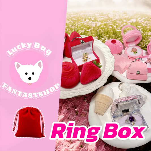 【New Arrival 10% Extra】Ring Box Blind Bag for Ring - Open in live