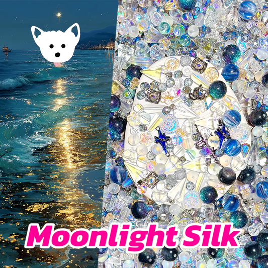 Moonlight Silk for Key/Phone Chain/Bracelet/Pen- Open in live