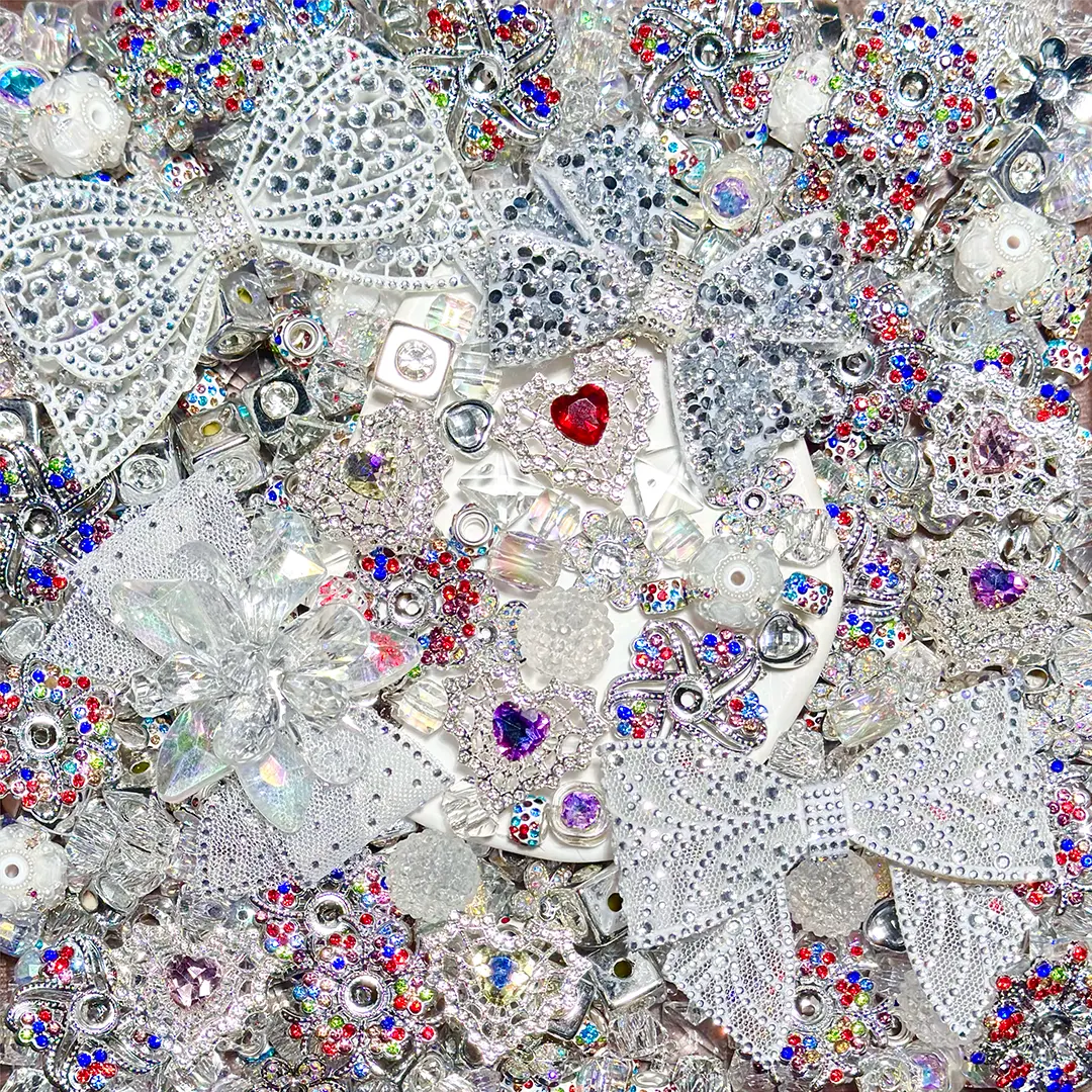 Flawless Snow for Key/Phone Chain/Bracelet/Pen- Open in live