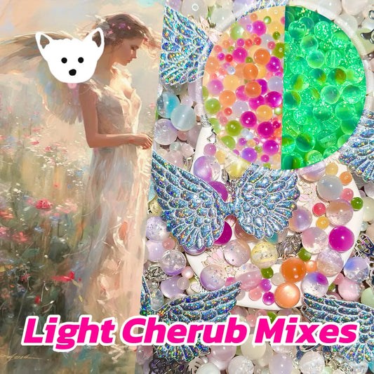 Light Cherub Mixes for Key/Phone Chain/Bracelet/Hanging- Open in live
