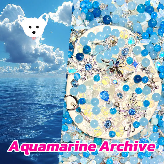 Aquamarine Archive for Key/Phone Chain/Bracelet/Hanging- Open in live