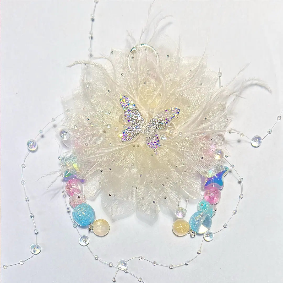 Macaron Manuscript for Key/Phone Chain/Bracelet/Hanging- Open in live