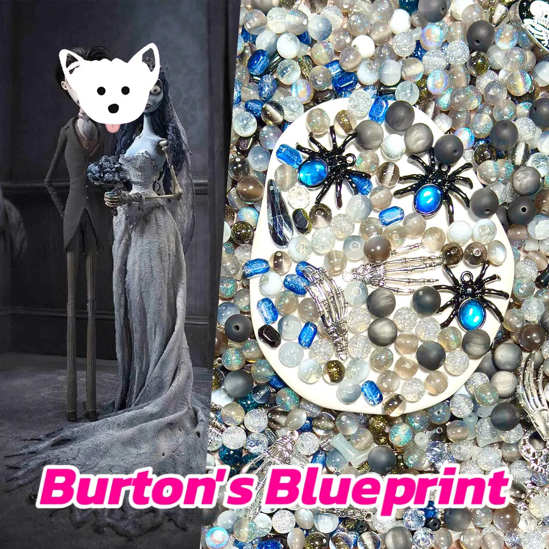 Burton's Blueprint for Key/Phone Chain/Bracelet/Hanging- Open in live