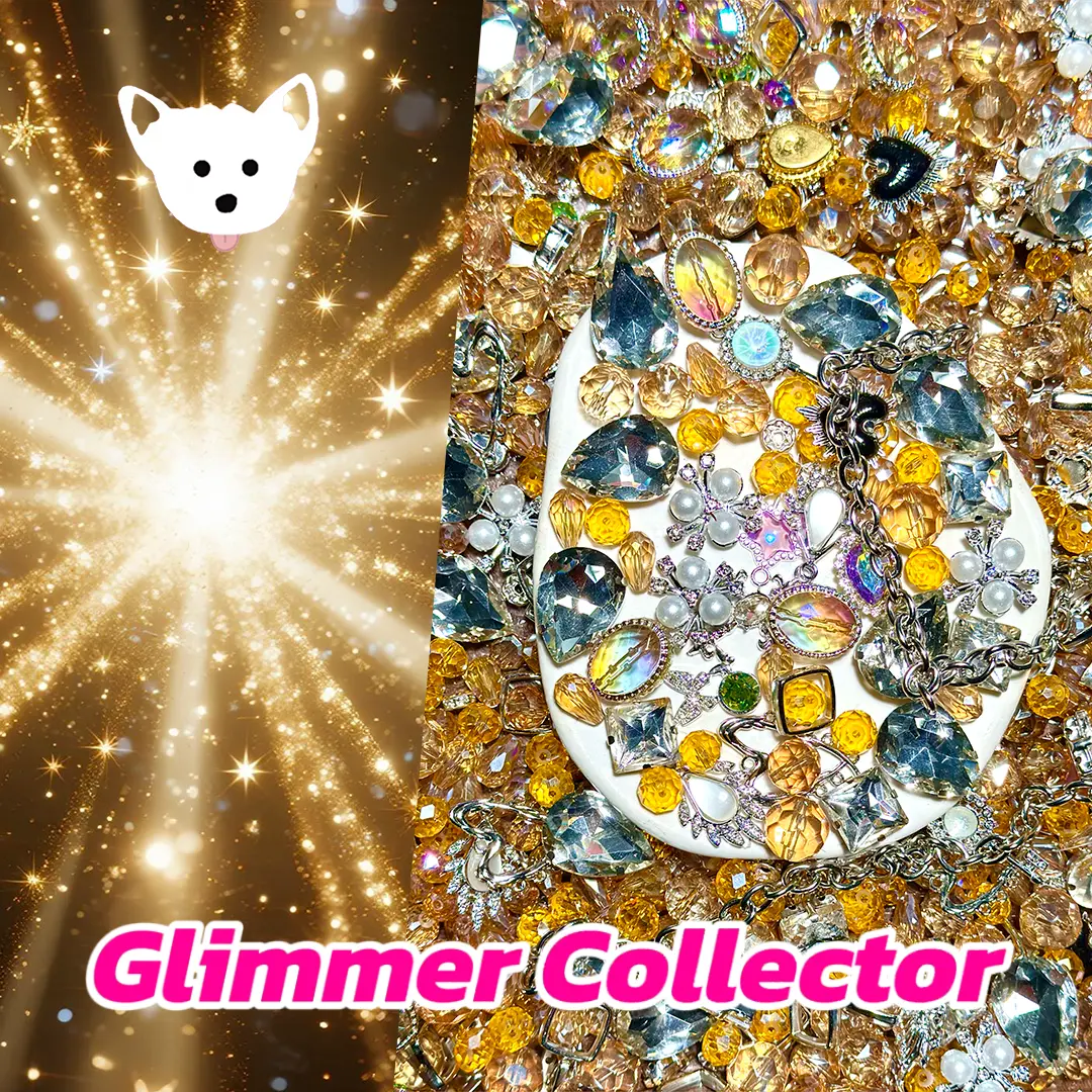 Glimmer Collector for Key/Phone Chain/Bracelet/Hanging- Open in live