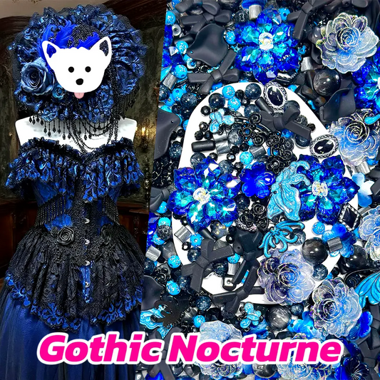 【SALE】Gothic Nocturne for Key/Phone Chain/Bracelet/Necklace - Open in live