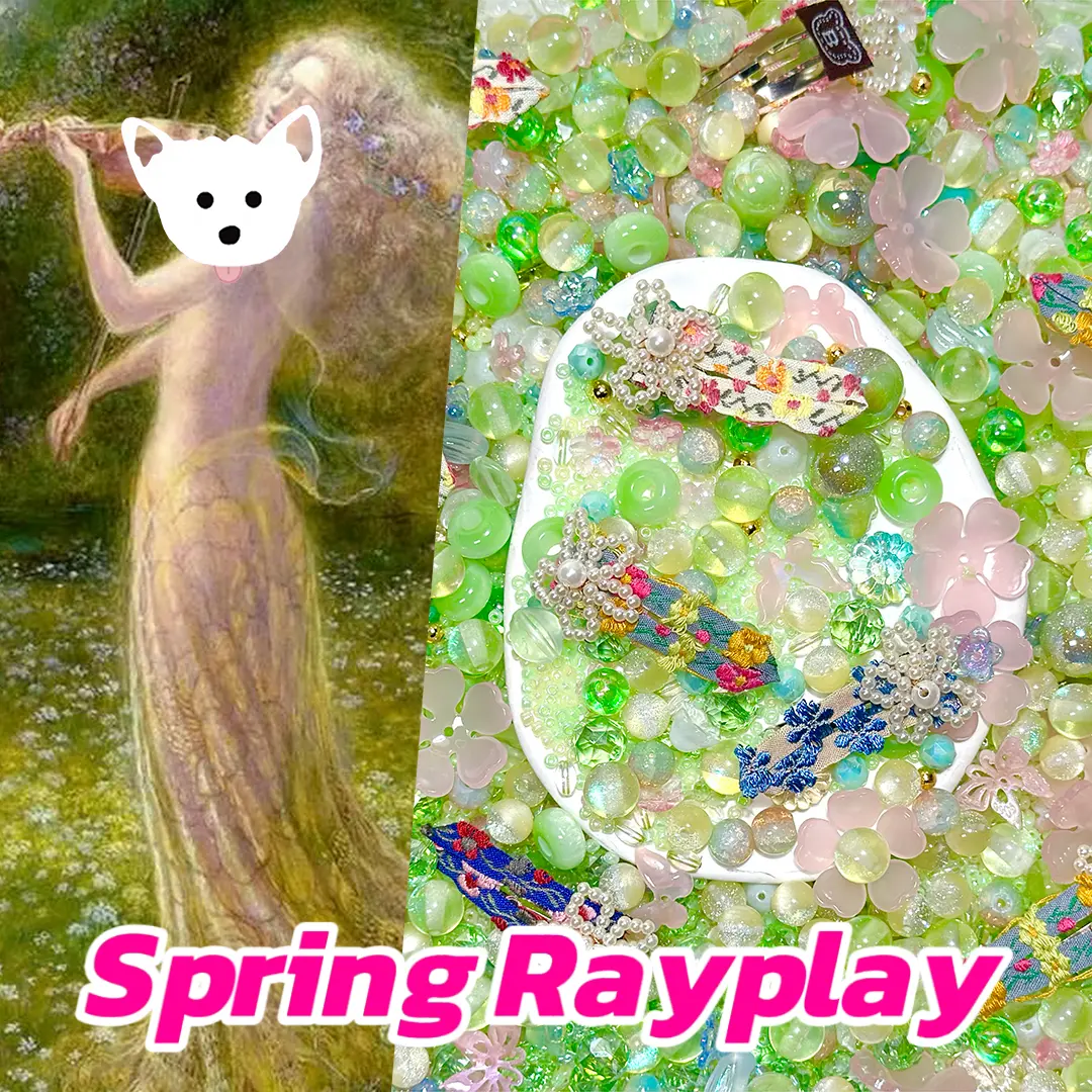 【SALE】Spring Rayplay for Key/Phone Chain/Bracelet/Pen - Open in live