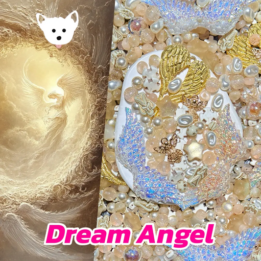 Dream Angel for Key/Phone Chain/Bracelet/Hanging/Pen - Open in live