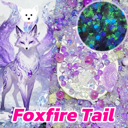 Foxfire Tail for Key/Phone Chain/Bracelet/Hanging/Pen- Open in live