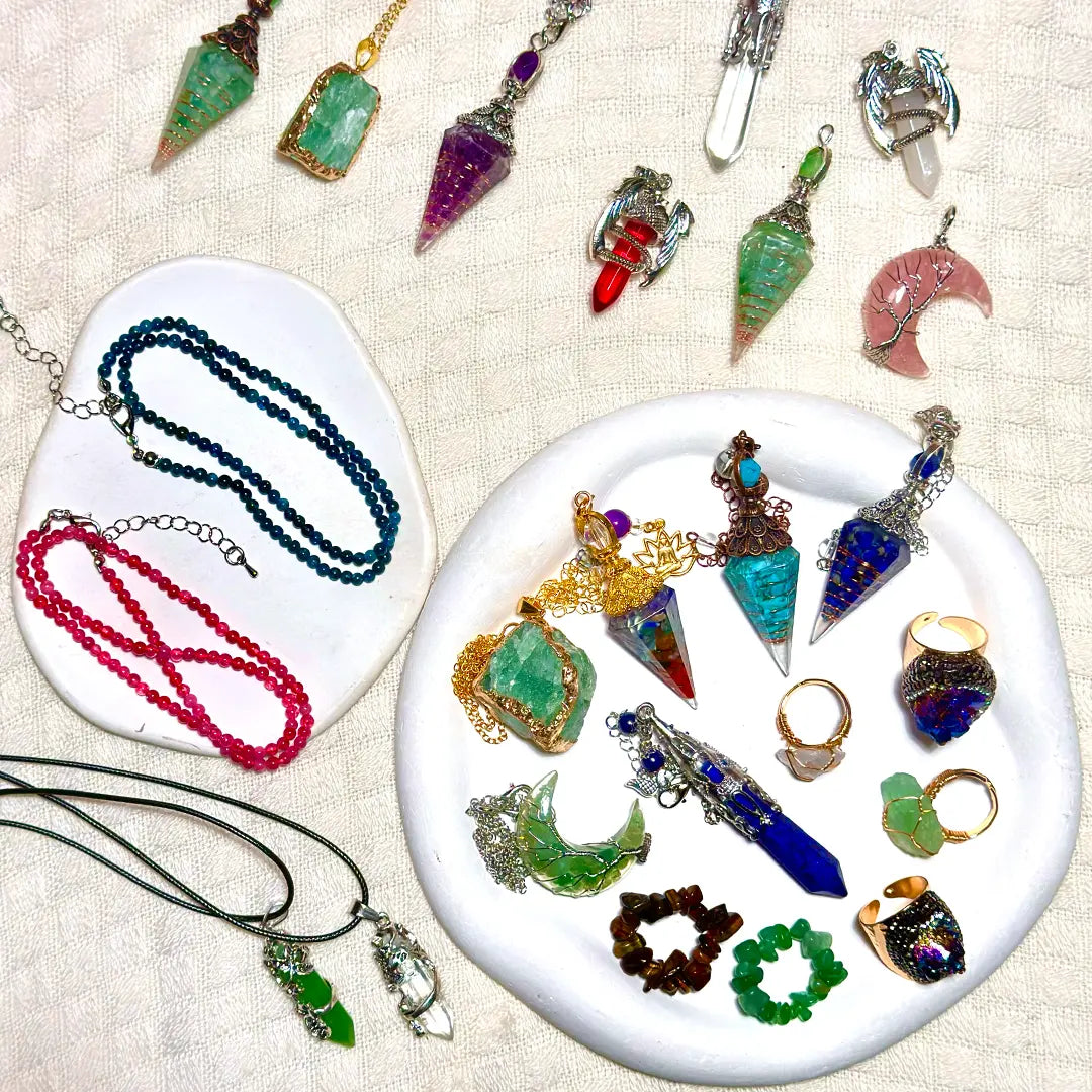 Crystal Blind Bag (Necklace/Ring/Bracelet/Pendant) - Open in live