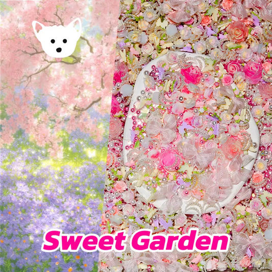 【Half BOGO】【New Arrival】Sweet Garden for Nail Charm/Hair Clip/Pen- Open in live