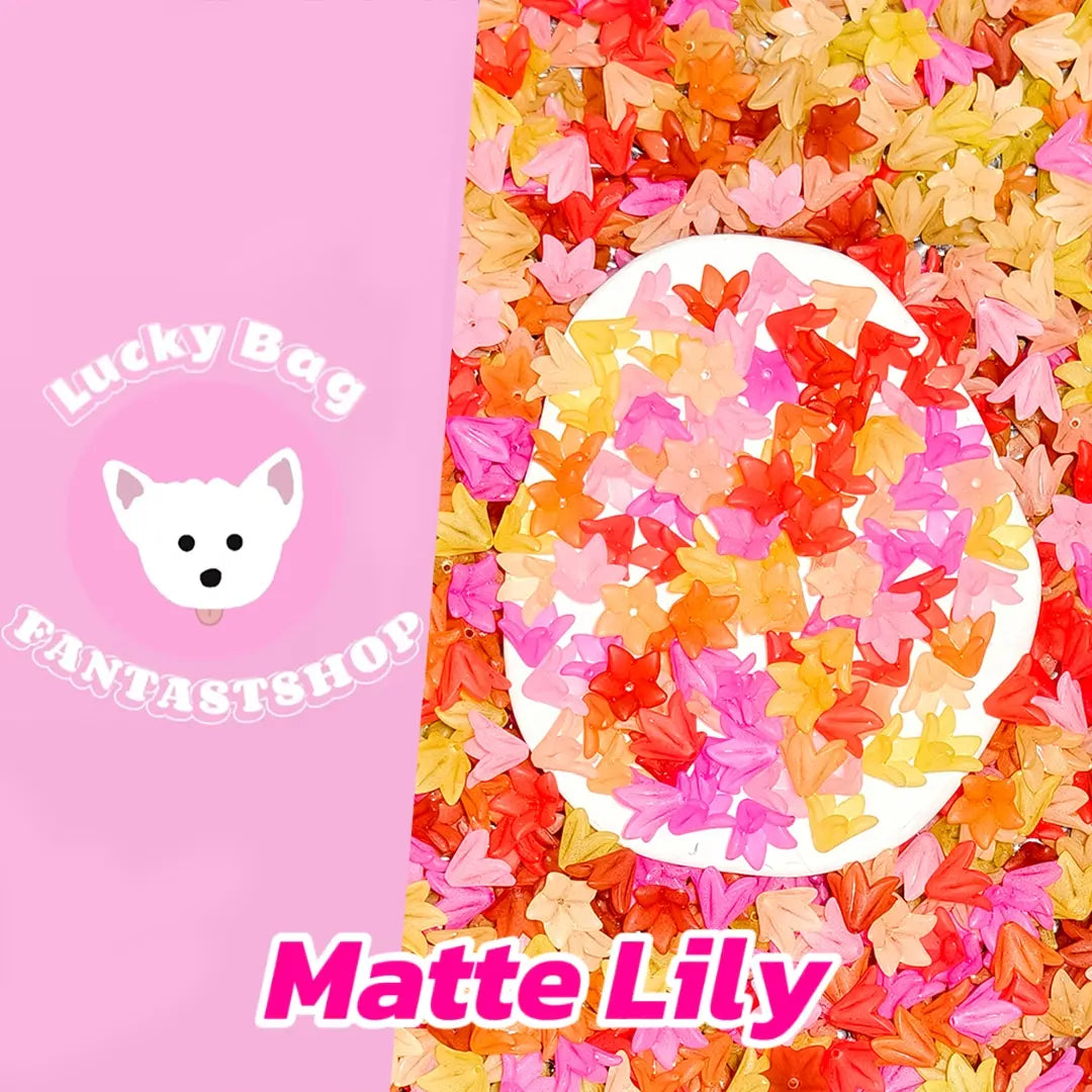 [Limited Sale]Matte Lily for Key/Phone Chain/Bracelet/Hanging- Open in live