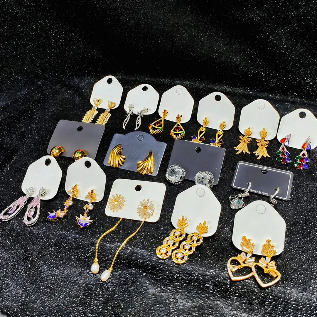 【New Arrival 10% Extra】【Limited】Zircon Diamond Earring Blind Bag  - Open in live
