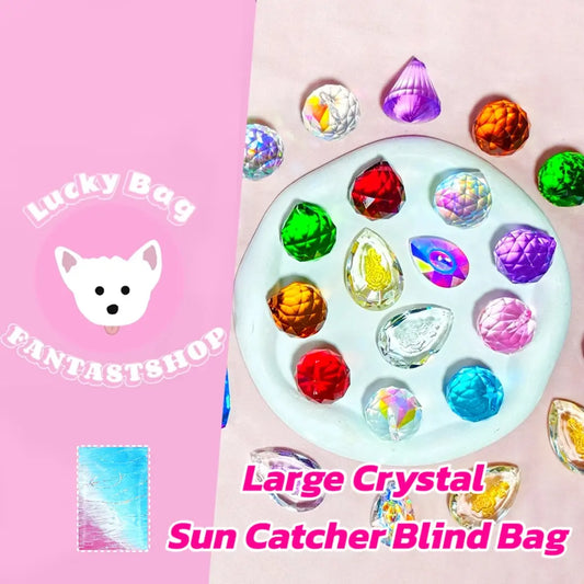 Large Crystal Sun Catcher Blind Bag for Sun Catcher - Open in live