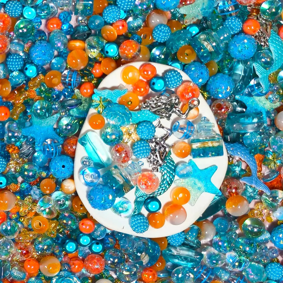 Orange Sea for Bracelet/Hanging/Pen - Open in live