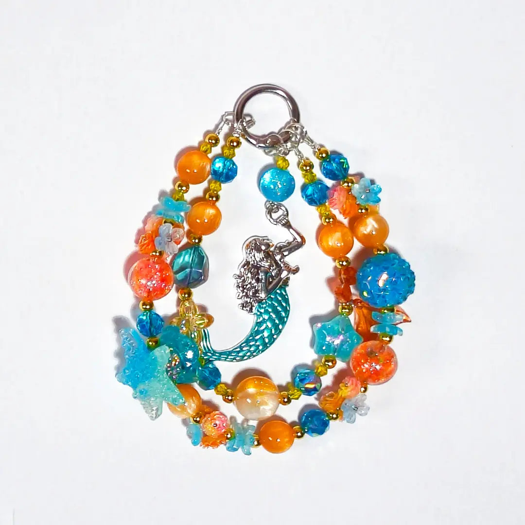 Orange Sea for Bracelet/Hanging/Pen - Open in live
