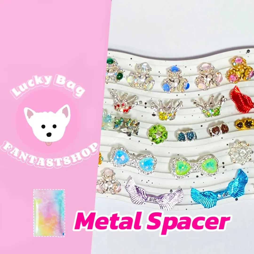 Metal Spacer Blind Bag for Bracelet/Pen - Open in live