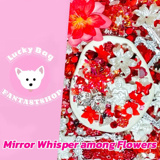 【New】Mirror Whisper among Flowers for Decorative Ornament - Open in live