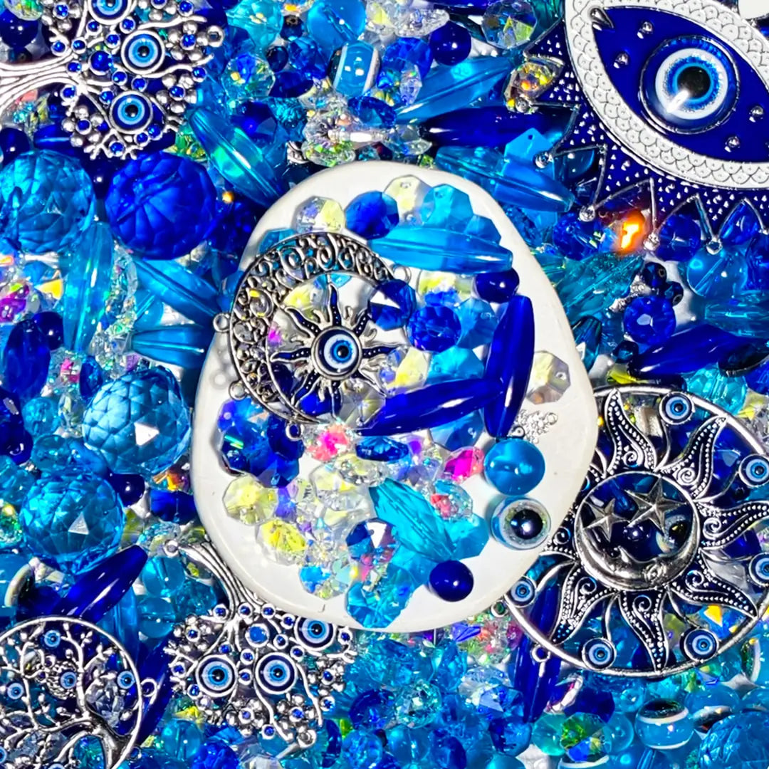 [New Co-creation with Olga +1 Scoop] Evil Eye for Sun Catcher - Open in live