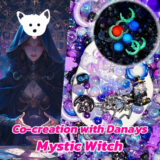 [New Co-creation with Danays +1 Scoop] Mystic Witch for Pen/Bracelet/Hanging - Open in live