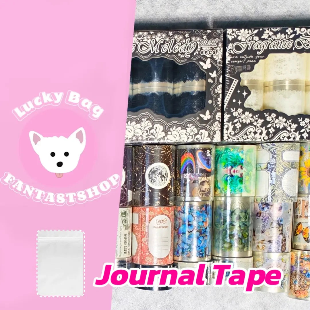 [New Limited Arrival 10% Extra]Journal Tape Blind Bag for Journal - Open in live
