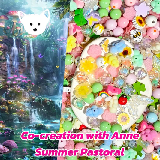 [Limited-Time Offer][New Co-creation with Anne+1 Scoop]Summer Pastoral for Pen/Hanging - Open in live