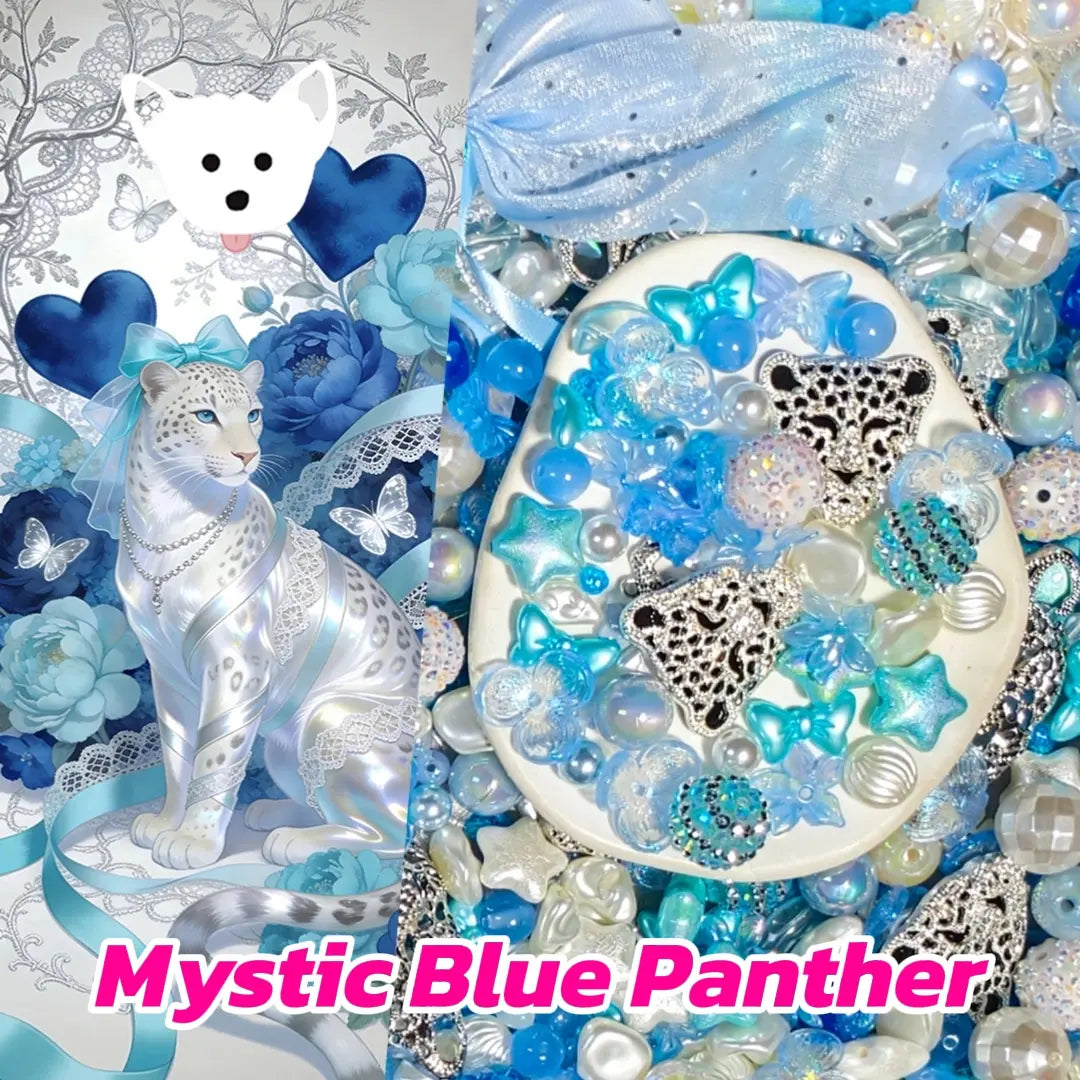 [New Arrival +1 Scoop]Mystic Blue Panther for Pen/Bracelet/Hanging - Open in live