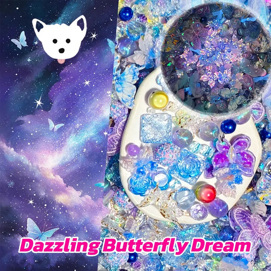 [New Arrival +1 Scoop]Dazzling Butterfly Dream for Pen/Bracelet/Hanging - Open in live