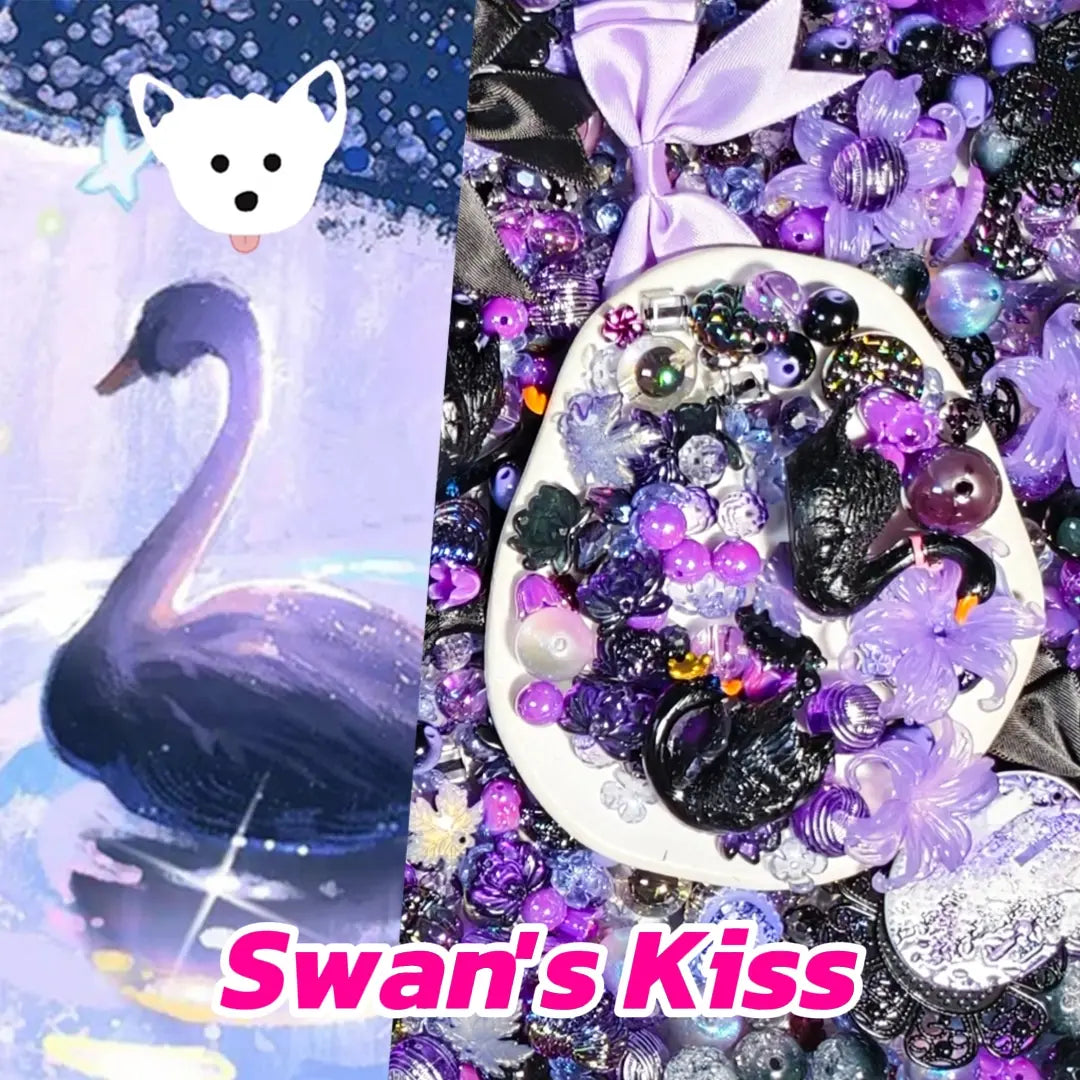 [New Arrival +1 Scoop]Swan's Kiss for Pen/Bracelet/Hanging - Open in live