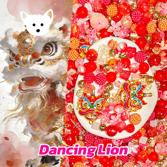 [New] Dancing Lion for Bracelet/Hanging/Pen - Open in live