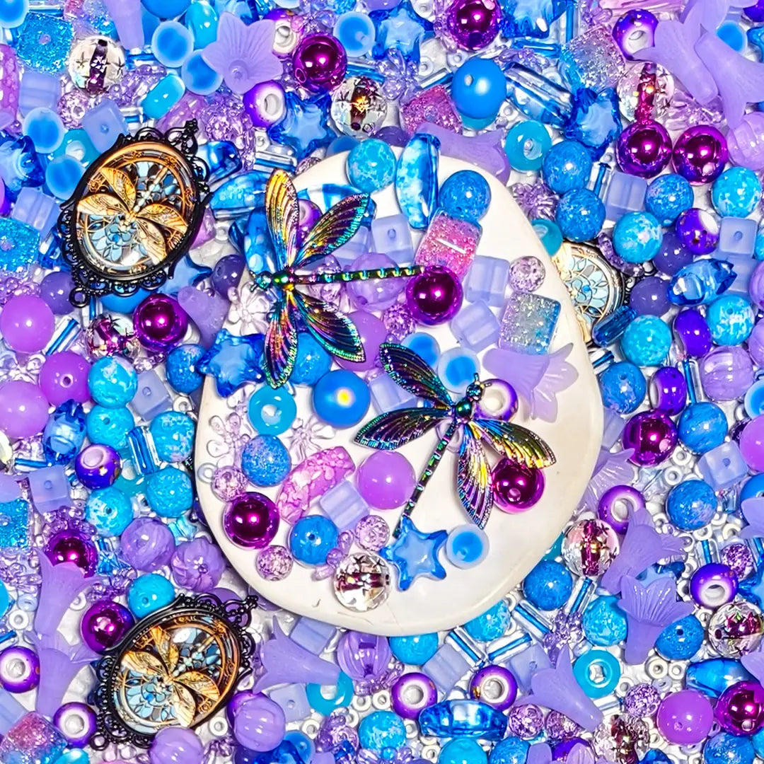 [New Arrival] Starry Dragonfly for Bracelet/Hanging/Pen - Open in live