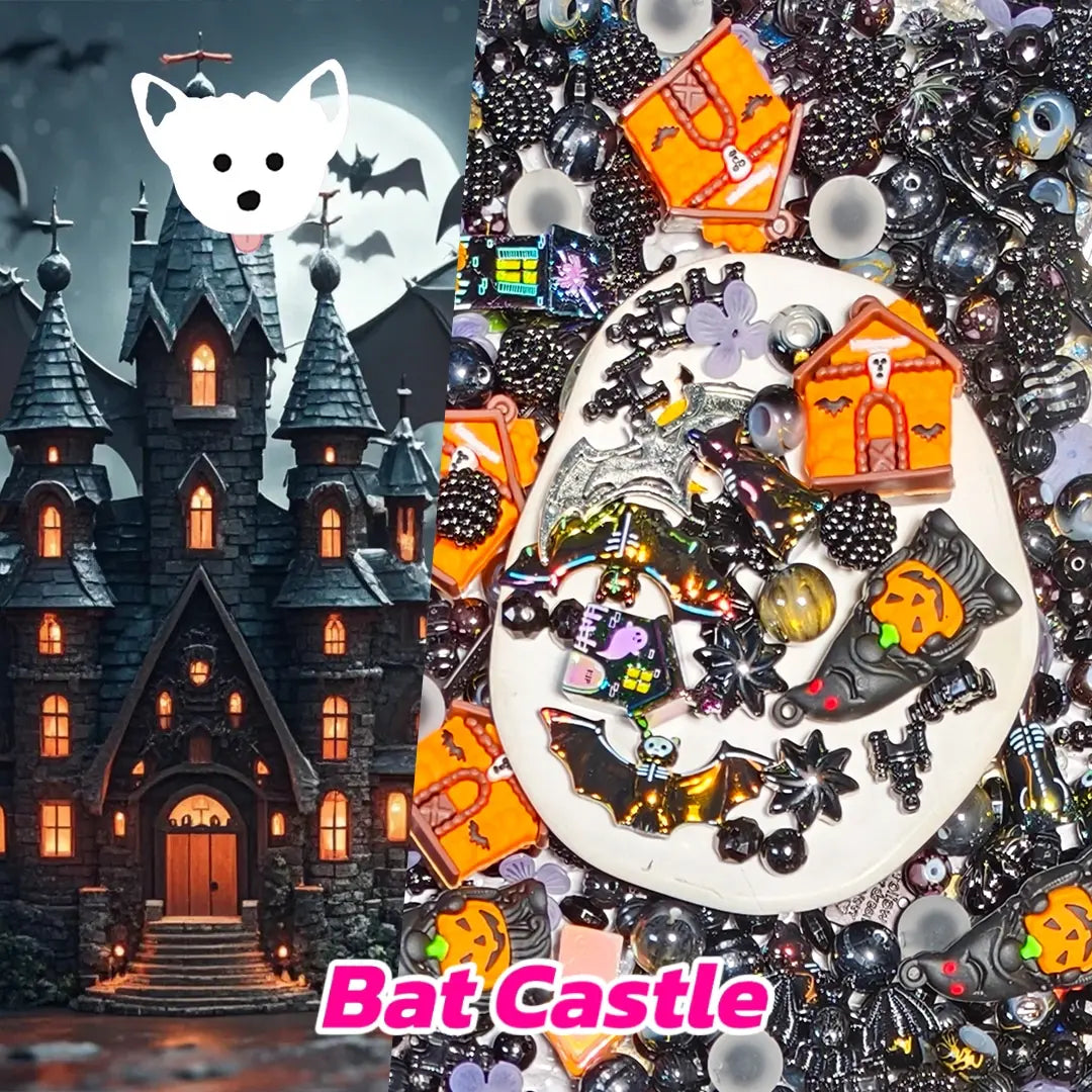 [New Arrival] Bat Castle for Bracelet/Hanging/Pen - Open in live