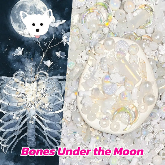 [New Arrival] Bones Under the Moon for Bracelet/Hanging/Pen - Open in live