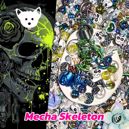 [New Arrival] Mecha Skeleton for Bracelet/Hanging/Pen - Open in live