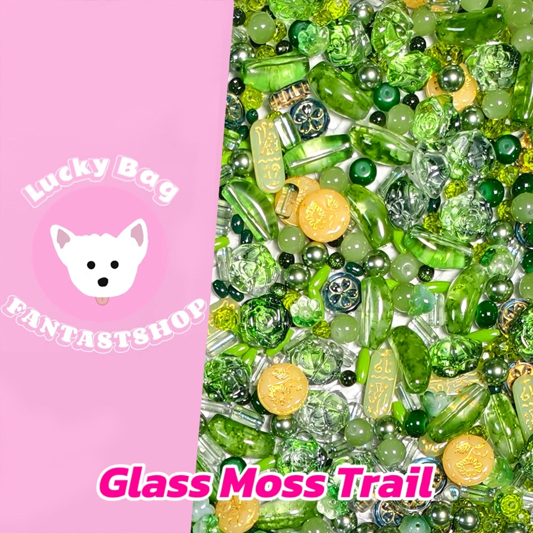 [New Arrival Limited Discount][FTS Mix Box] Glass Moss Trail for Bracelet/Hanging - Open in live